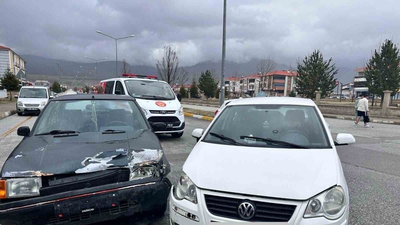 Erzincan’da Dikkatsizlik Kazaya Neden Oldu
