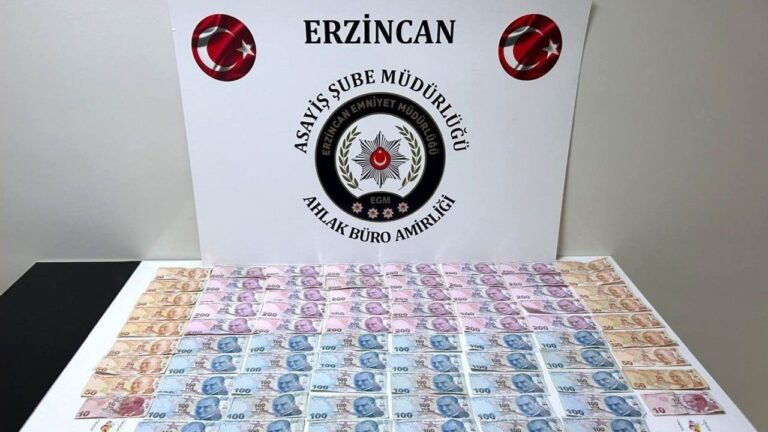 Erzincan’da kumar oynayan 13 kişiye 120 bin 211 TL ceza