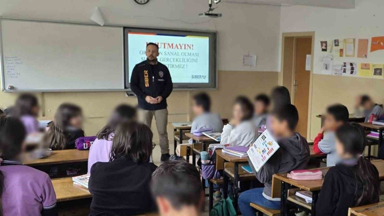 Erzincan’da öğrencilere siber güvenlik eğitimi