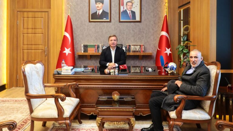 Bizim Tuncay Vali Aydoğdu’yu Ziyaret Etti