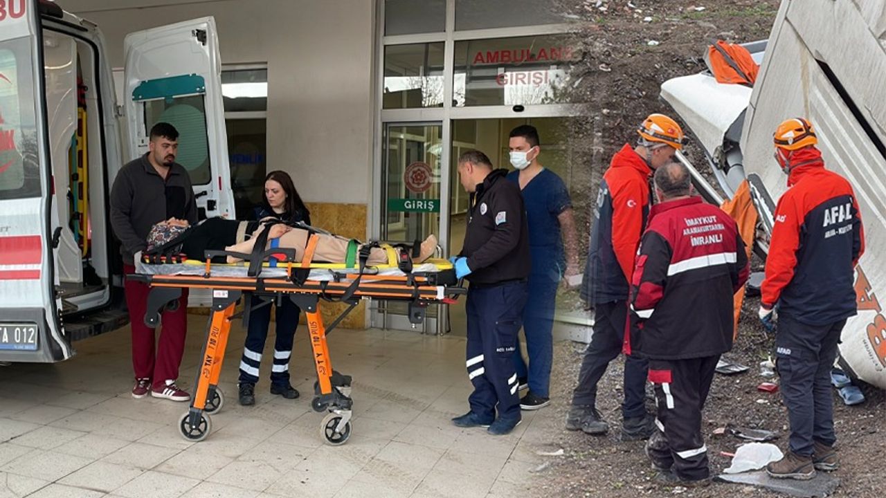 İşte Otobüs Kazasında Yaralıların Tam Listesi