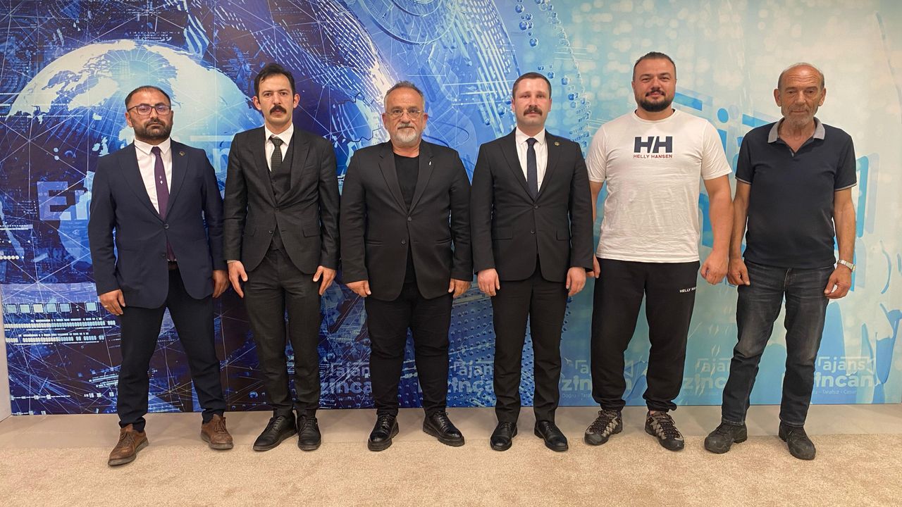 Ülkü Ocaklarından Ajans Erzincan’a Ziyaret