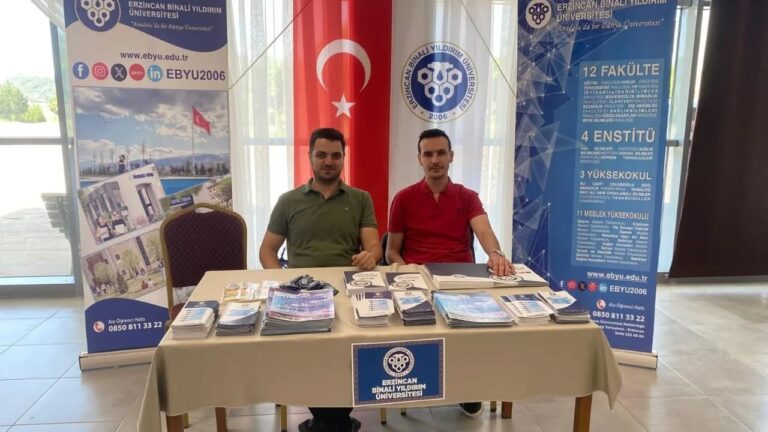 EBYÜ, Tunceli Munzur Üniversitesi Üniversite Tanıtım Fuarı’na Katıldı