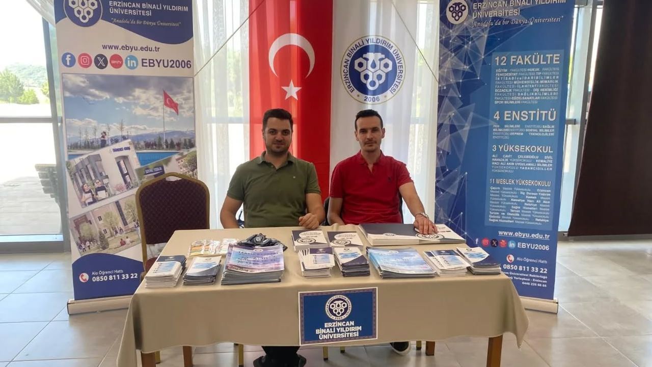 EBYÜ, Tunceli Munzur Üniversitesi Üniversite Tanıtım Fuarı’na Katıldı