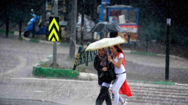 Erzincan İçin Gök Gürültülü Sağanak Yağış Uyarısı