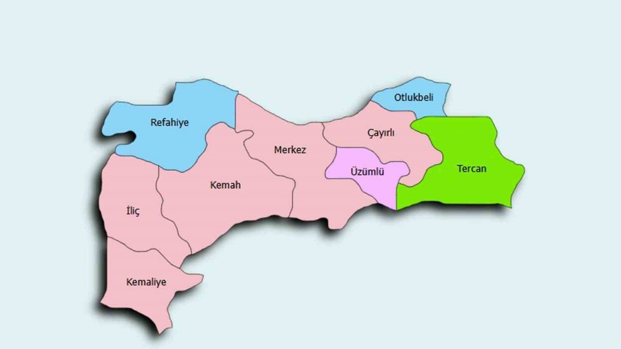 Erzincan’da 2 Vali Yardımcısı, 4 Kaymakam Değişti
