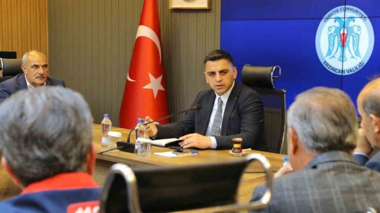 Erzincan’da Afetlere Müdahale Koordinasyon Toplantısı düzenlendi