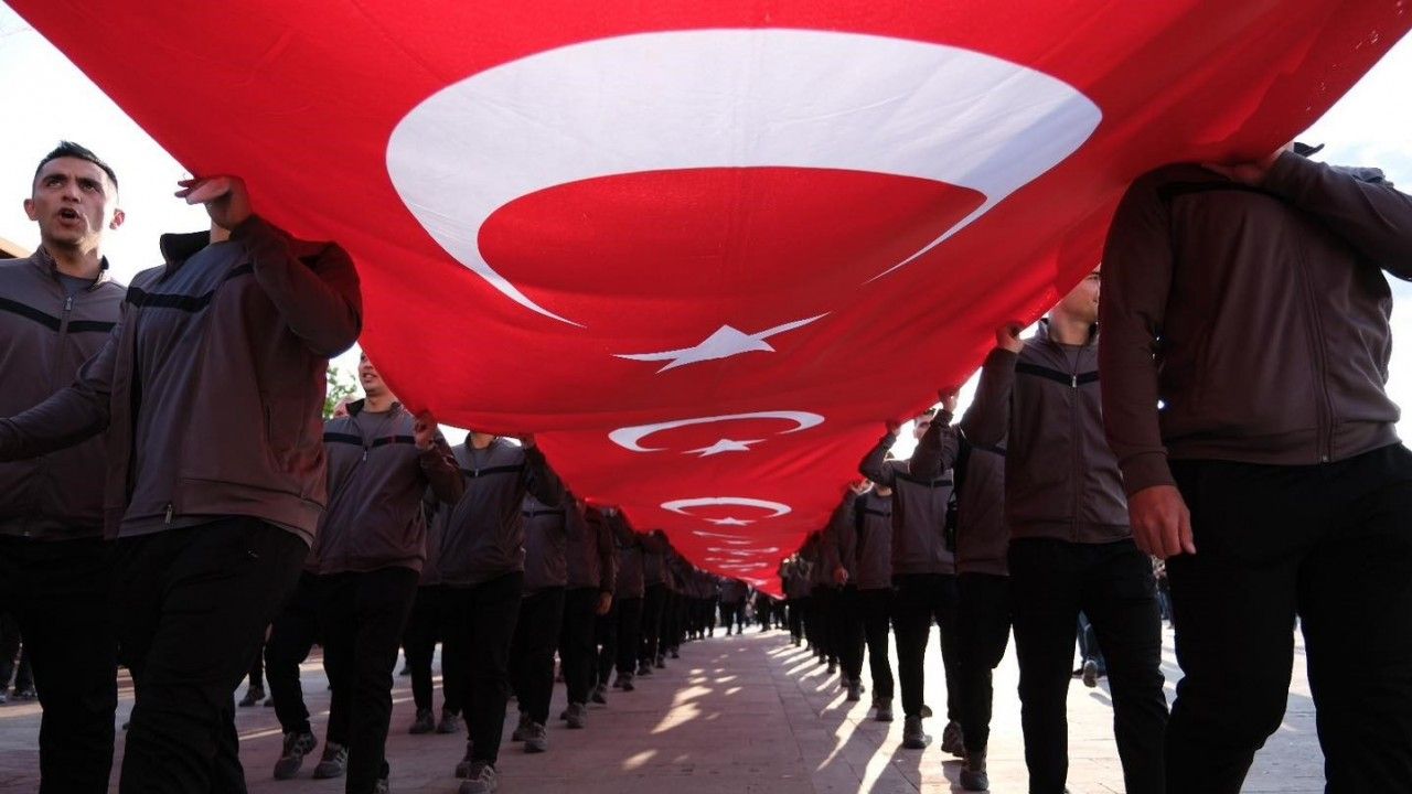 Erzincan’da Gençlik Yürüyüşü yapıldı