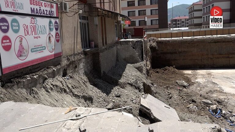 Belediye İş Merkezi İnşaatında Facianın Eşiğinden Dönüldü