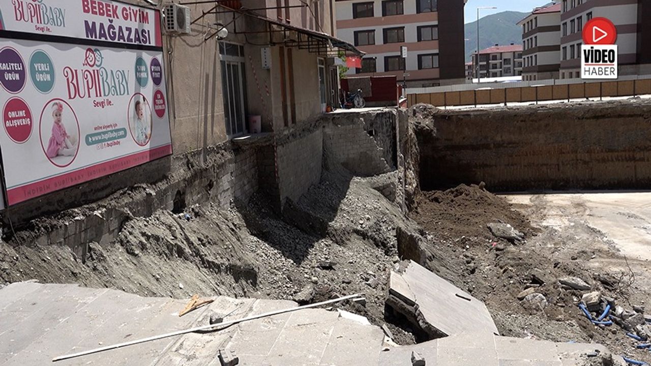 Belediye İş Merkezi İnşaatında Facianın Eşiğinden Dönüldü