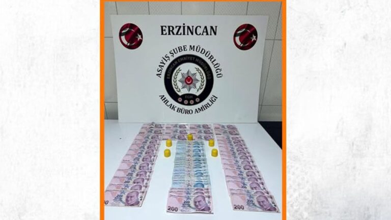 Erzincan’da Kumar Operasyonu