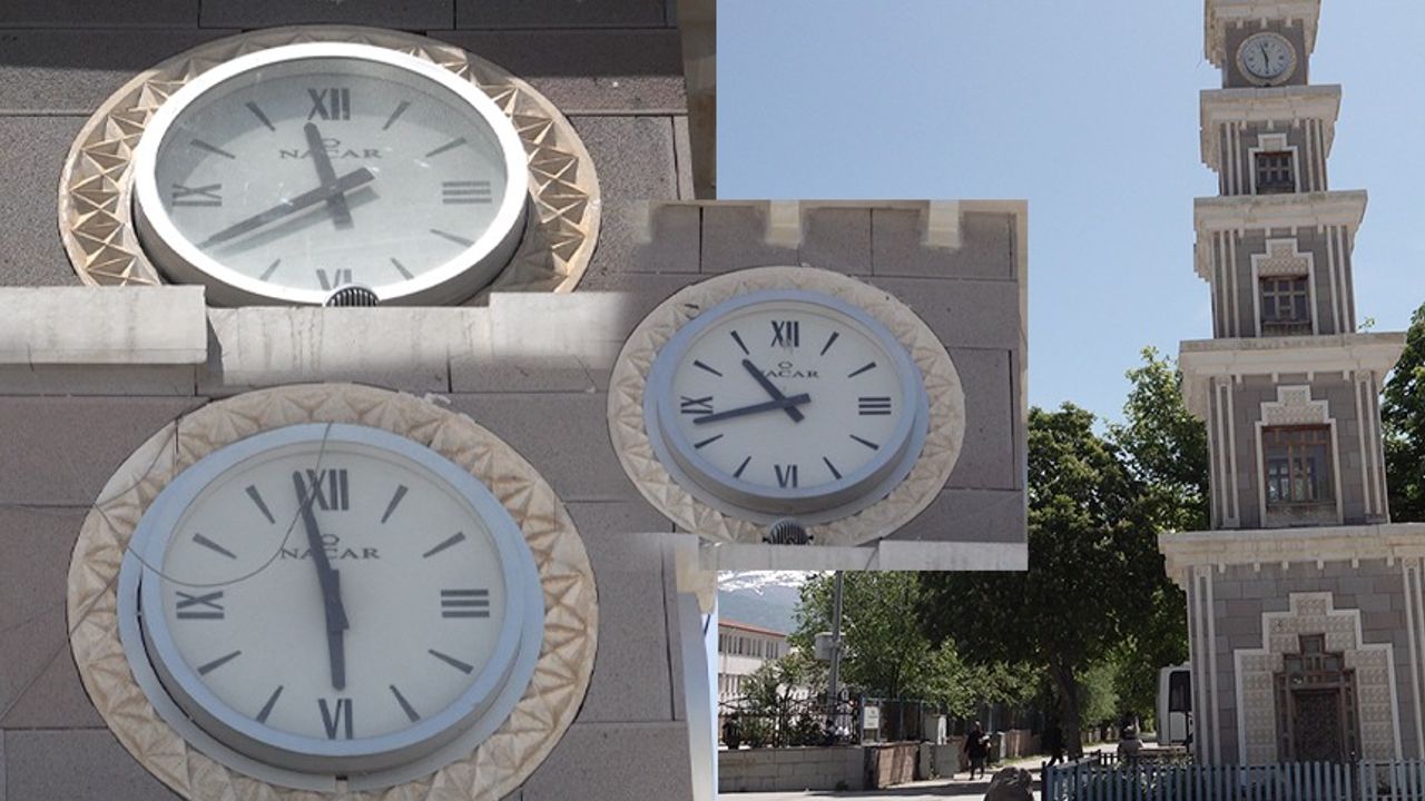 Erzincan’da Saati Bir Türlü Tutturamadık!