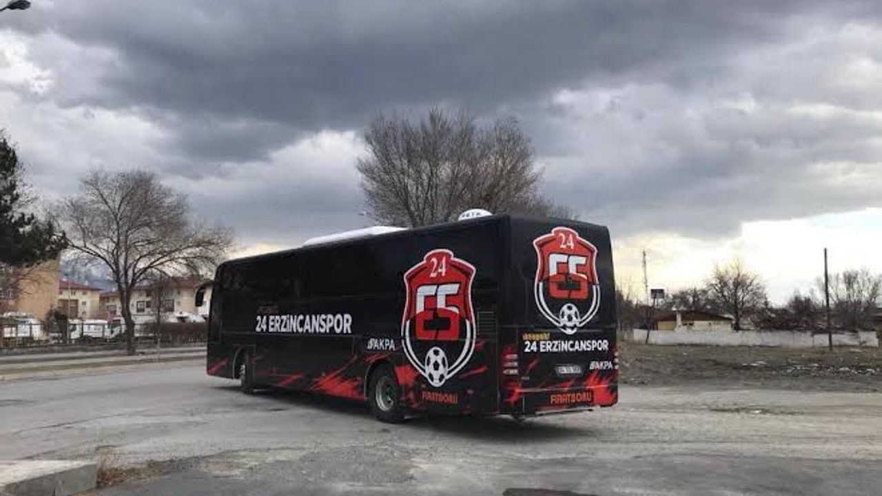 Erzincanspor Takım Otobüsüne İcra Borcundan Dolayı 2. Yakalama Kararı