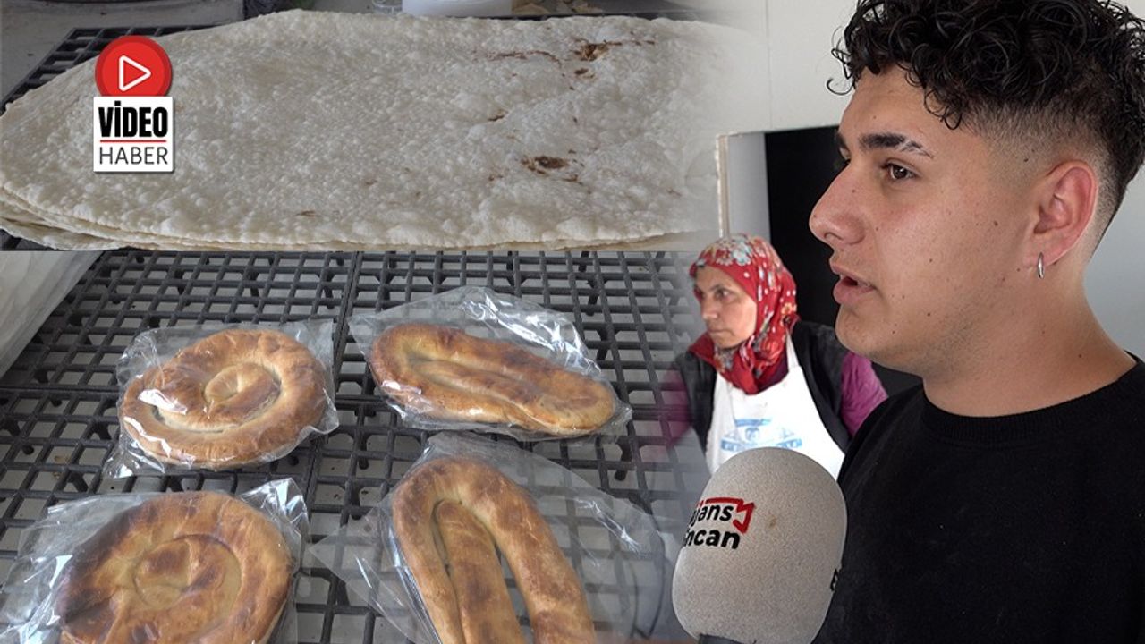 Ailece Tandır Ekmeği  ve Tandır Ketesi Üretimi Yapıyorlar