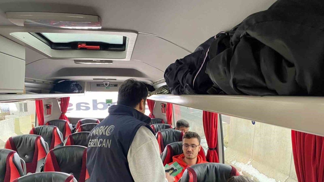 Uyuşturucuya Karşı 440 Yolcu Bilgilendirildi