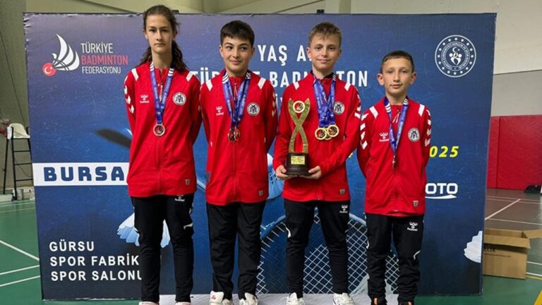 Erzincan İl Özel İdaresi Spor Badminton’da Türkiye Şampiyonu