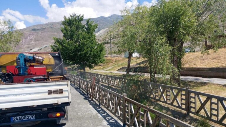 Erzincan’da Uçkun İlaçlaması Başlıyor
