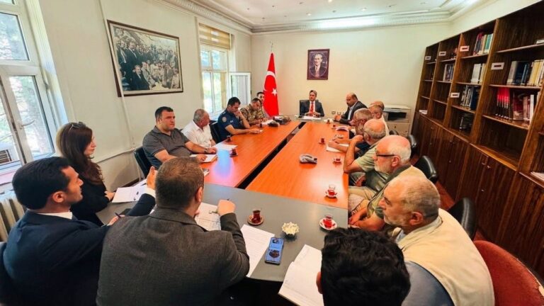 Başbağlar Şehitlerini Anma Programı İçin Güvenlik Toplantısı Düzenlendi