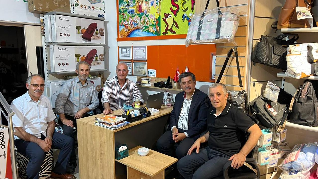 Başkan Aksun’dan Esnaf Ziyaretleri