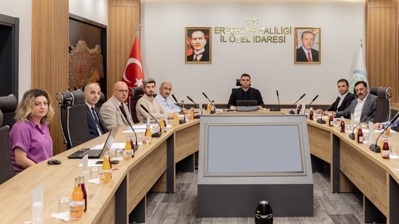 Erzincan’da ‘İl Encümen Toplantısı’ yapıldı