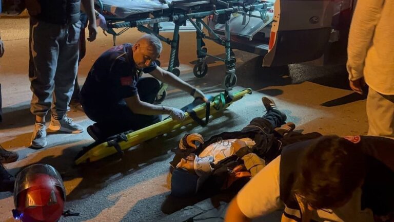 Erzincan’da Motosikletler Çarpıştı; 2 Yaralı