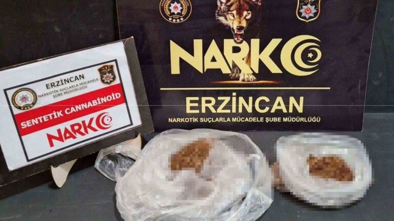 Erzincan’da Zehir Tacirlerine Operasyon