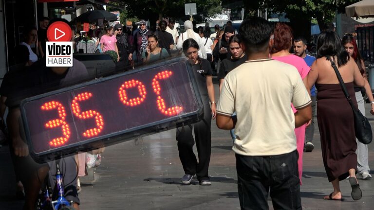Erzincan’da Kavurucu Sıcaklık: Gölge 35, Güneş Altı 43 Dereceyi Gördü