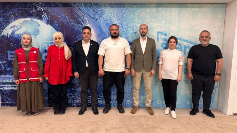 Kızılay Genel Merkez Heyetinden Ajans Erzincan’a Ziyaret