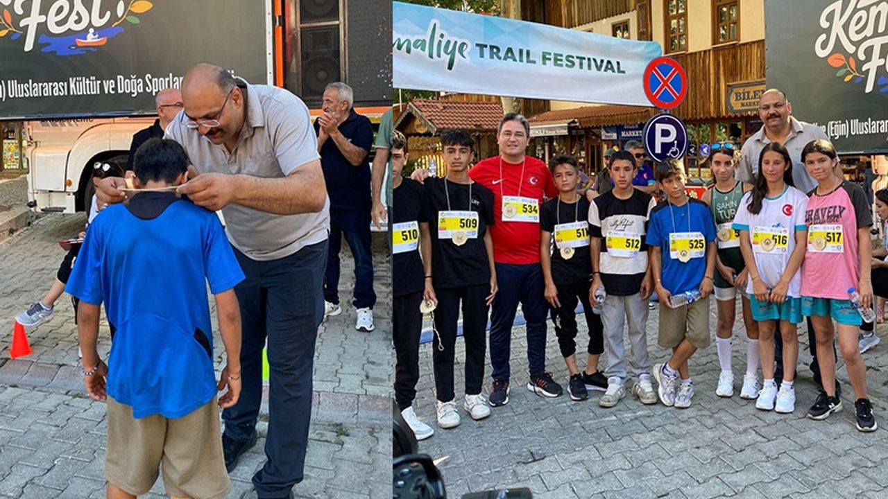 Nefes Kesen Koşu Parkuru Tamamlandı