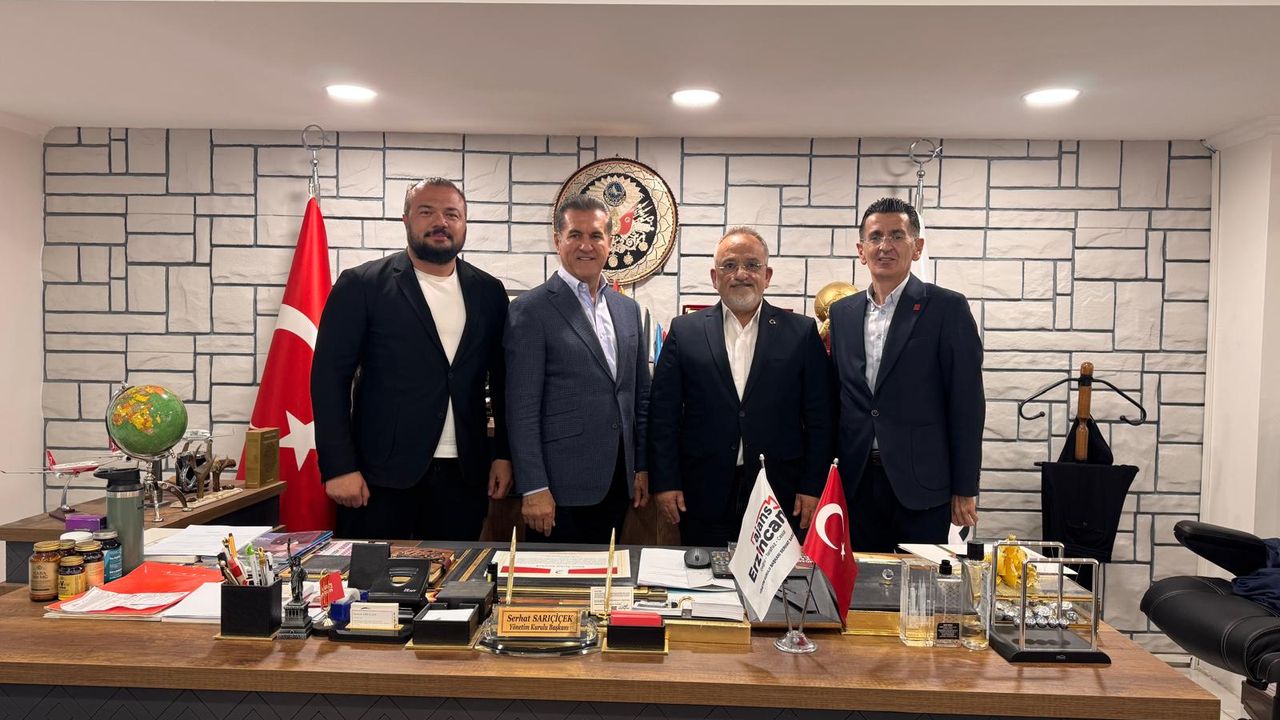 Milletvekili Sarıgül’den Ajans Erzincan’a Ziyaret