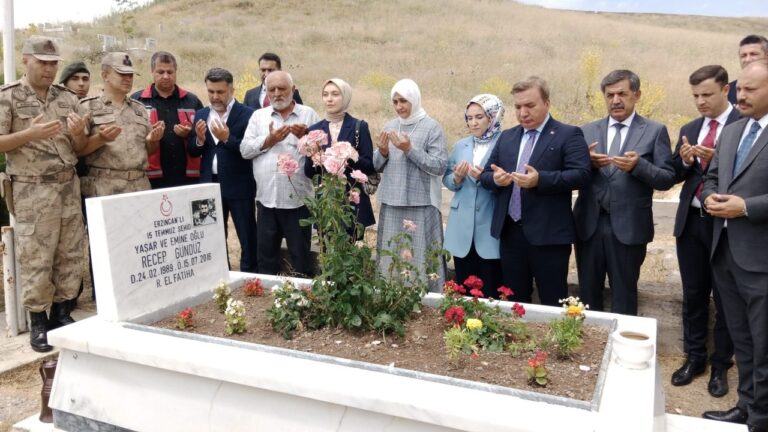 Terör Şehidi Recep Gündüz Unutulmadı