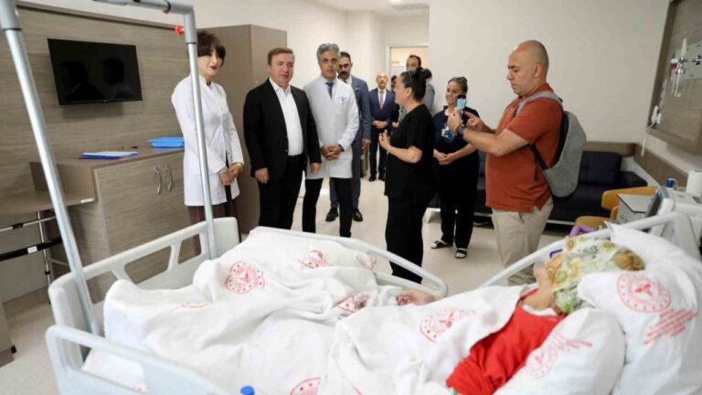 Vali Aydoğdu’dan Hastane Ziyareti