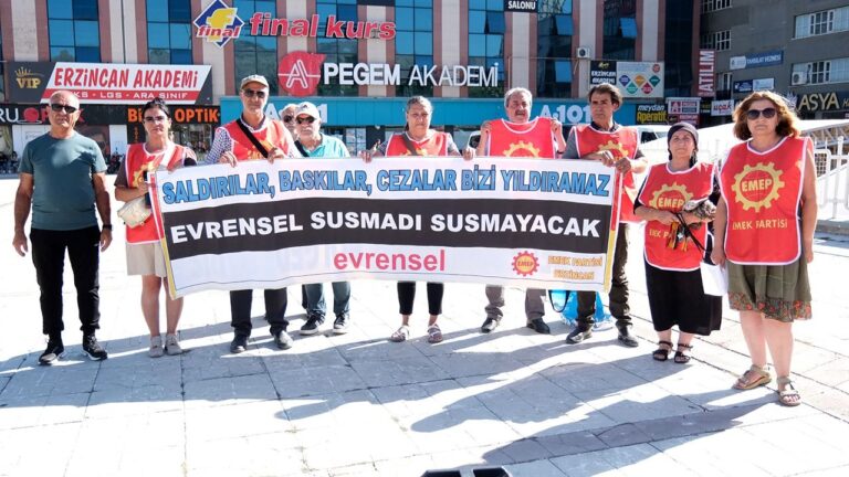 Emek Partisi İl Başkanı Polat; “O Kurşunlar Halkın Haber Alma Hakkına”