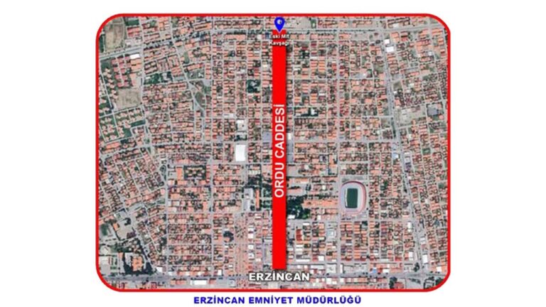 27 Ağustos Çarşamba Günü Ordu Caddesi Trafiğe Kapatılacak