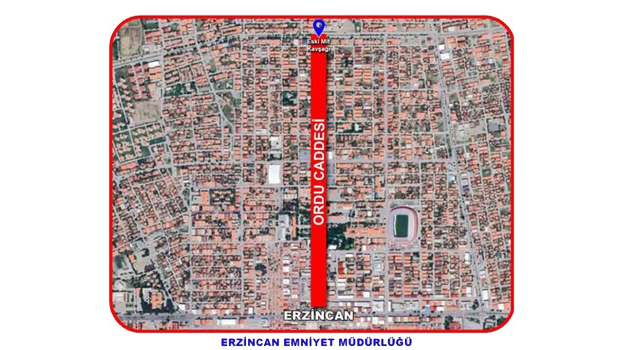 27 Ağustos Çarşamba Günü Ordu Caddesi Trafiğe Kapatılacak