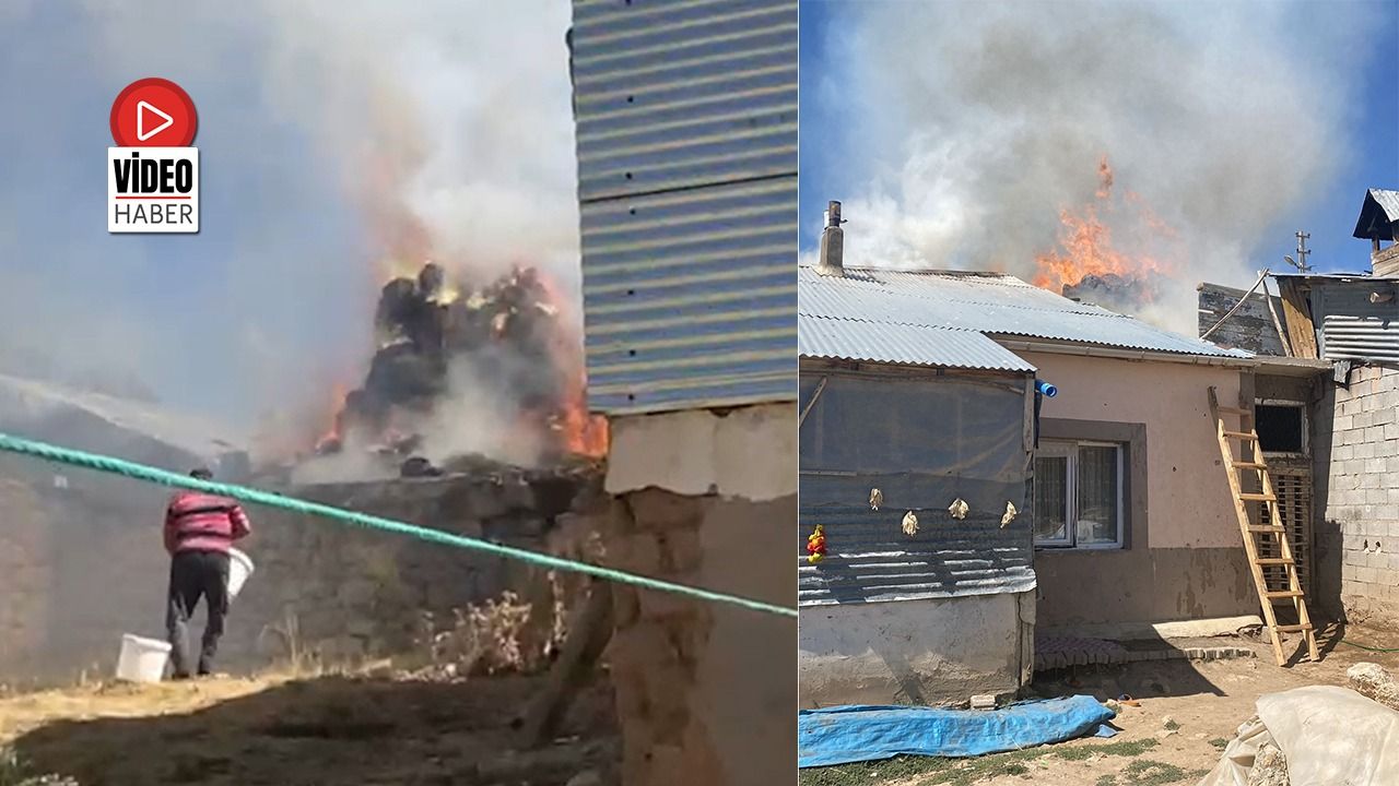 Cennetpınar’da Yangın