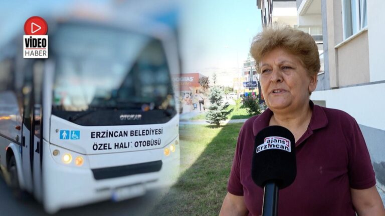 Erzincan’da Halk Otobüsü Sorunu Çözülmüyor