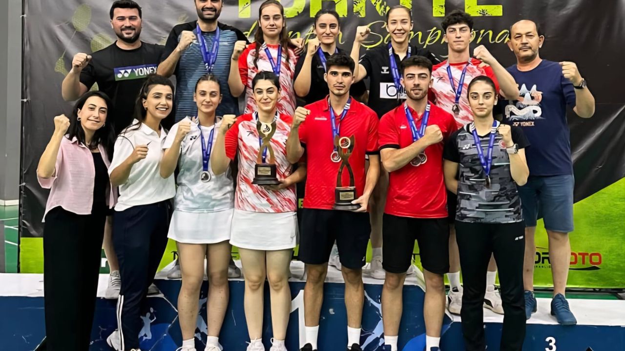 Badmintonda Türkiye’nin En Büyüğü Erzincan Oldu