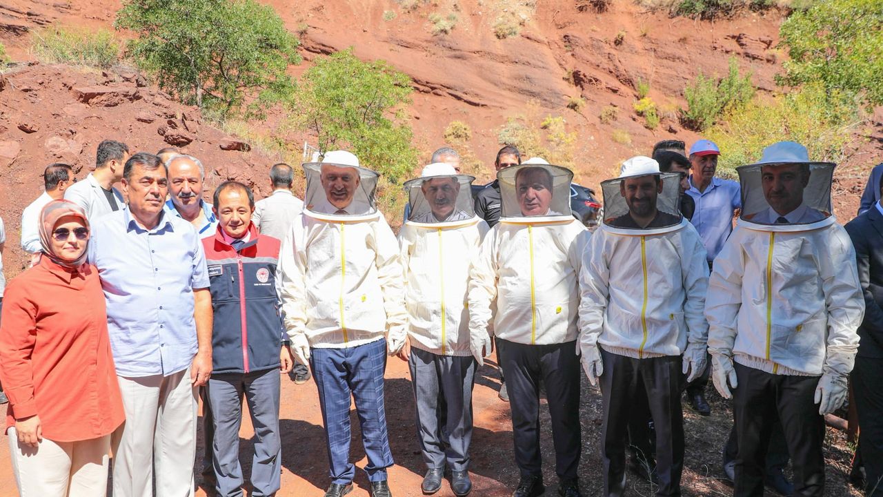 Erzincan Geven Balı Hasadı Yapıldı