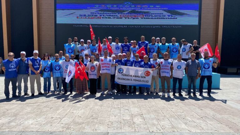 Türkiye Kamu Sen’den Hükümetin Zam Teklifine Tepki