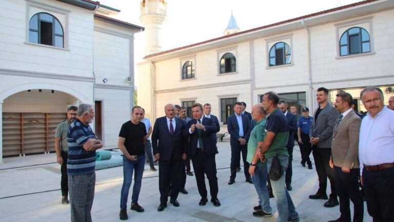 Terzibaba Külliyesinde Son Kontroller Yapılıyor