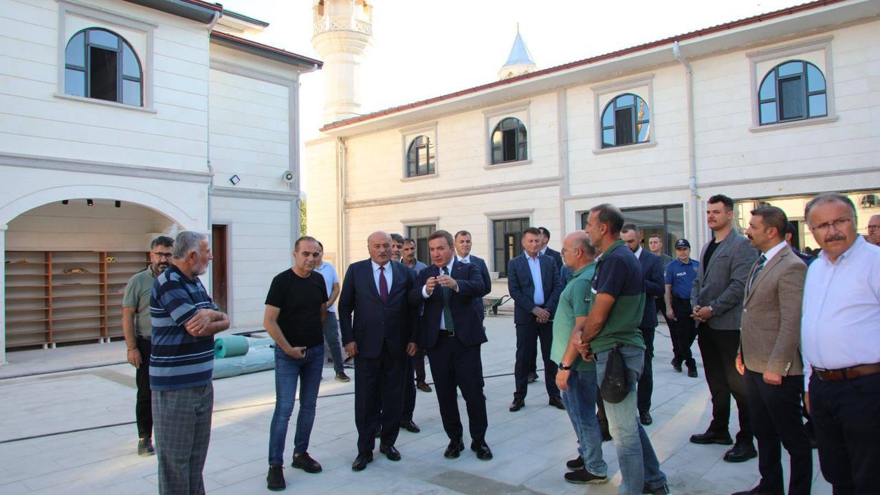 Terzibaba Külliyesinde Son Kontroller Yapılıyor