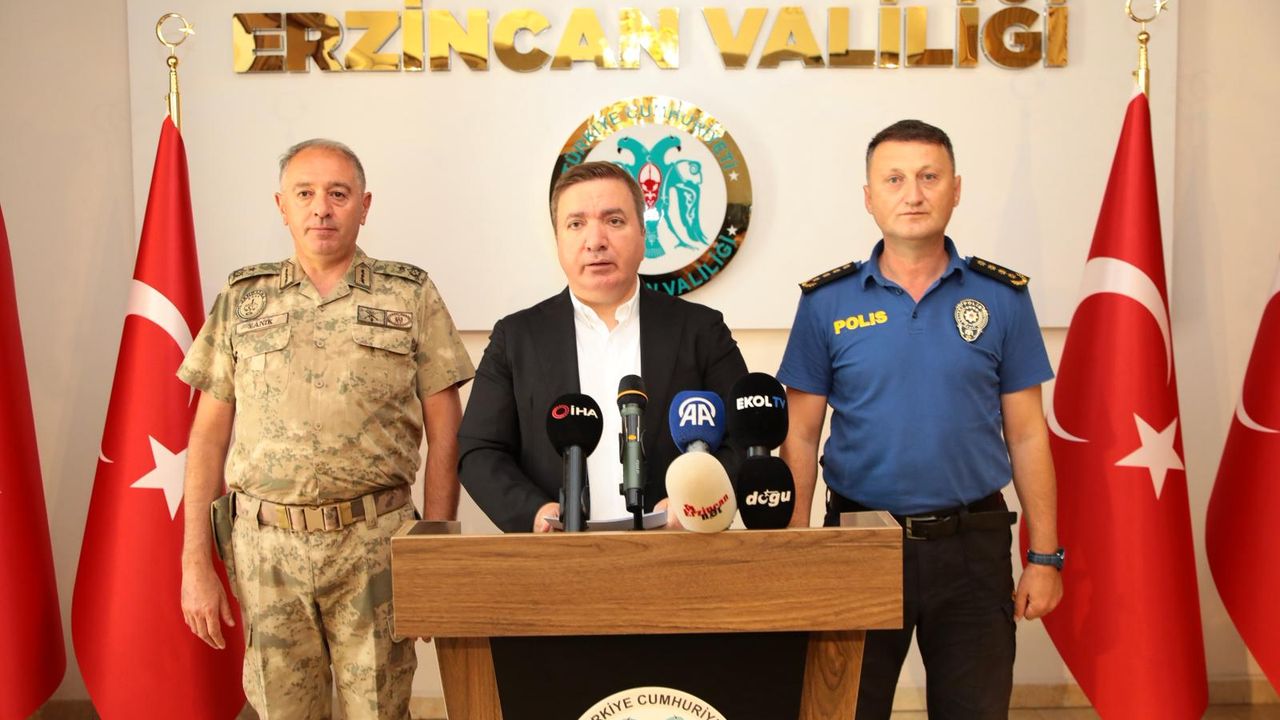 Vali Aydoğdu, Erzincan Huzurlu ve Güvenli Bir Şehir