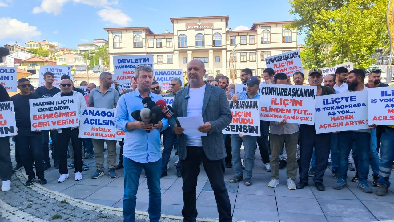 İliç Halkı İsyan Etti; “Altın Madenimizi Açın”