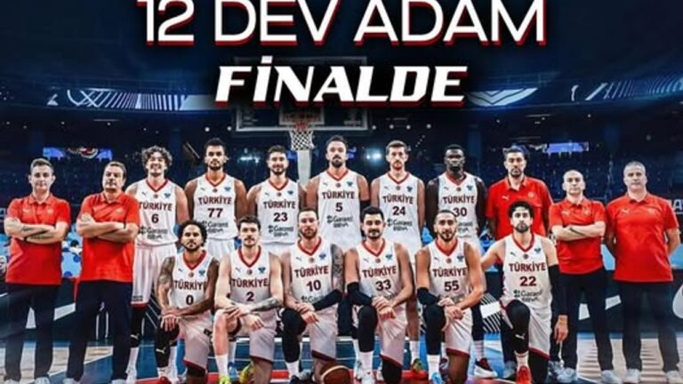 12 Dev Adam Namağlup Finalde! Yunanistan’ı Farklı Devirdik