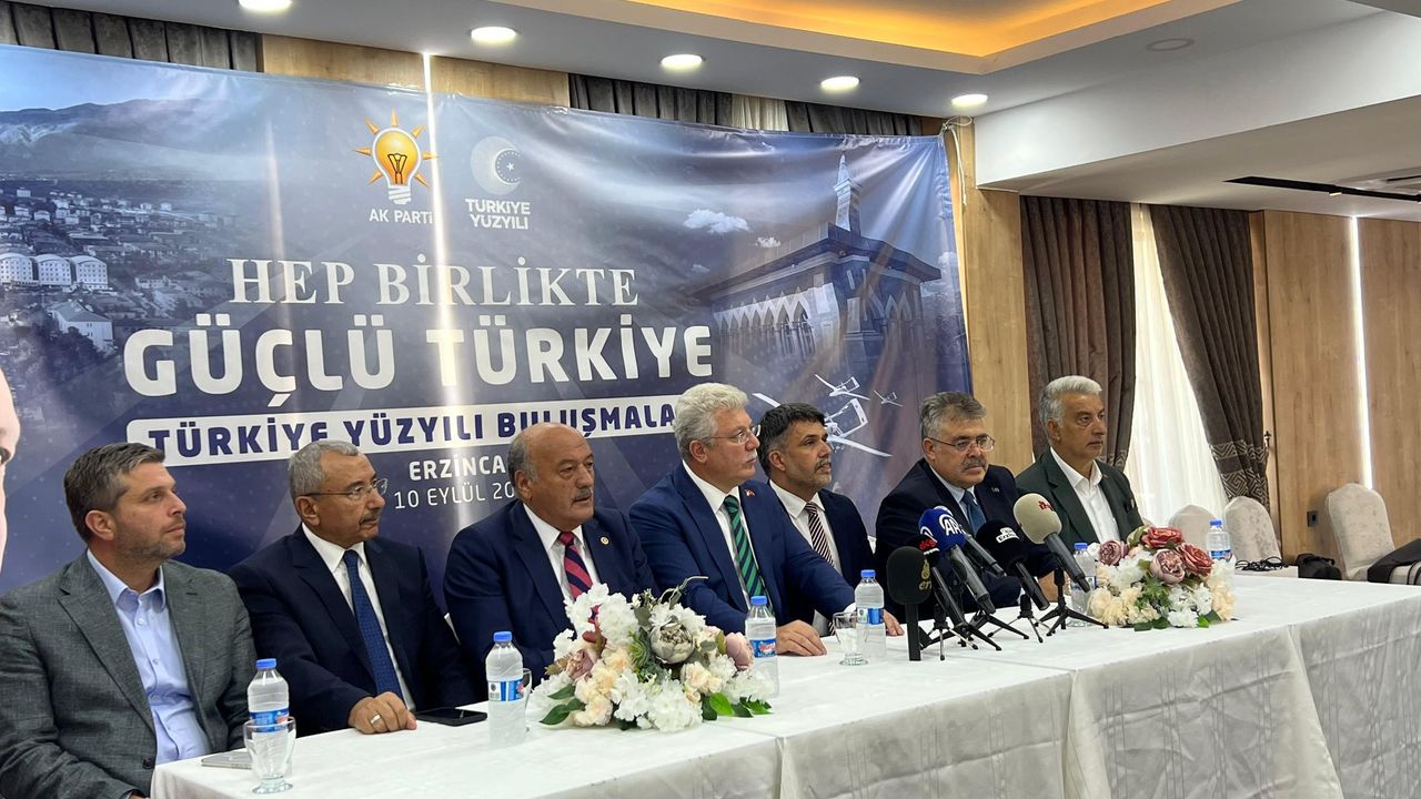 Ak Parti’den Erzincan’da 2025 Türkiye Yüzyılı Programı