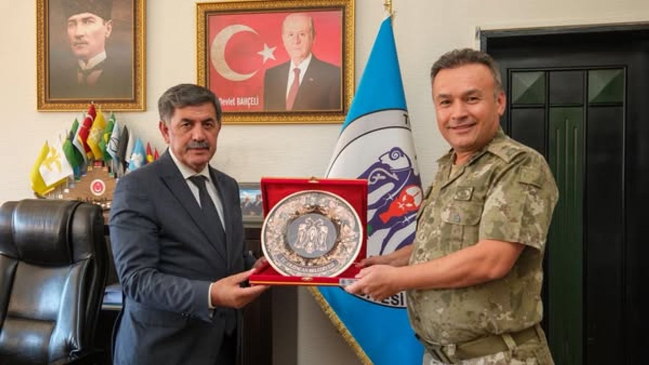 Akkaş Paşa’dan Başkan Aksun’a Ziyaret