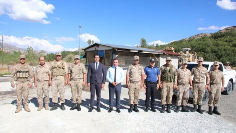 Cebesoy Yol Kontrol Noktasına Ziyaret