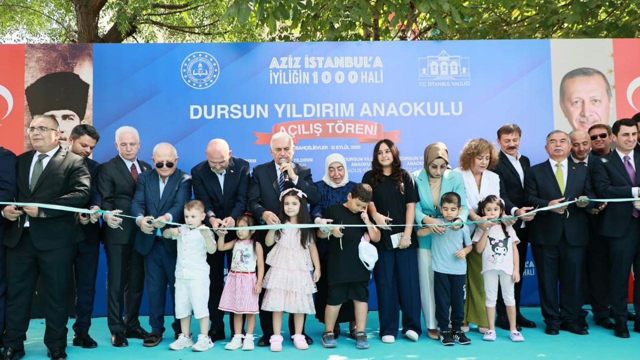 Dursun Yıldırım Anaokulu’nun Açılışı Yapıldı