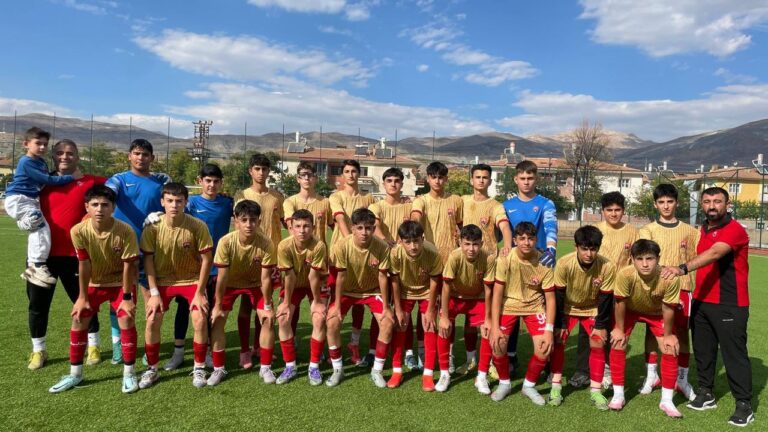 U15 Gelişim Liginde 24 Erzincanspor Fırtınası